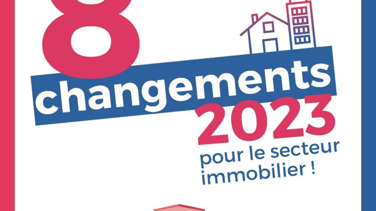 Immobilier : ce qui a changé au 1er janvier 2023